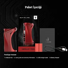 Vaporesso Nebula 100W Elektronik Sigara Mod - En Uygun Fiyatlı Orijinal Ürün