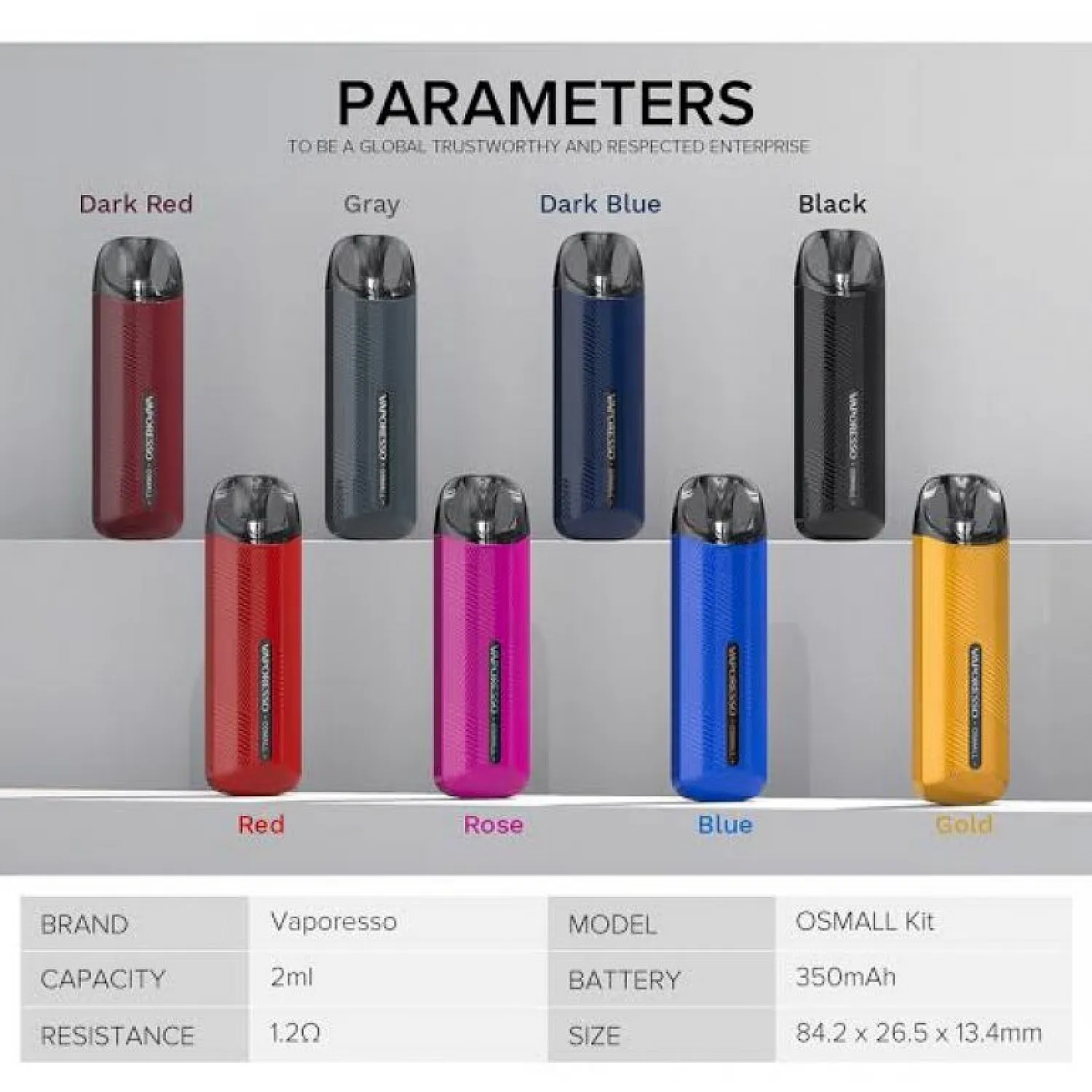 Vaporesso - OSMALL 350 Mah Pod Mod Elektronik Sigara Kit - En Uygun Fiyatlı Orijinal Ürün