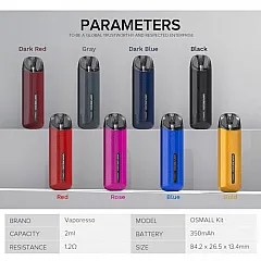Vaporesso - OSMALL 350 Mah Pod Mod Elektronik Sigara Kit - En Uygun Fiyatlı Orijinal Ürün