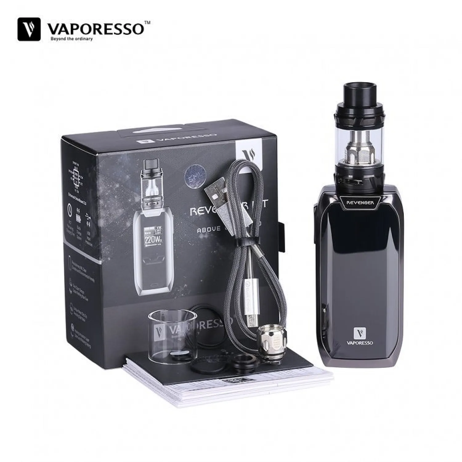 Vaporesso Revenger X Dokunmatik Ekran 220W Elektronik Sigara Kit - En Uygun Fiyatlı Orijinal Ürün