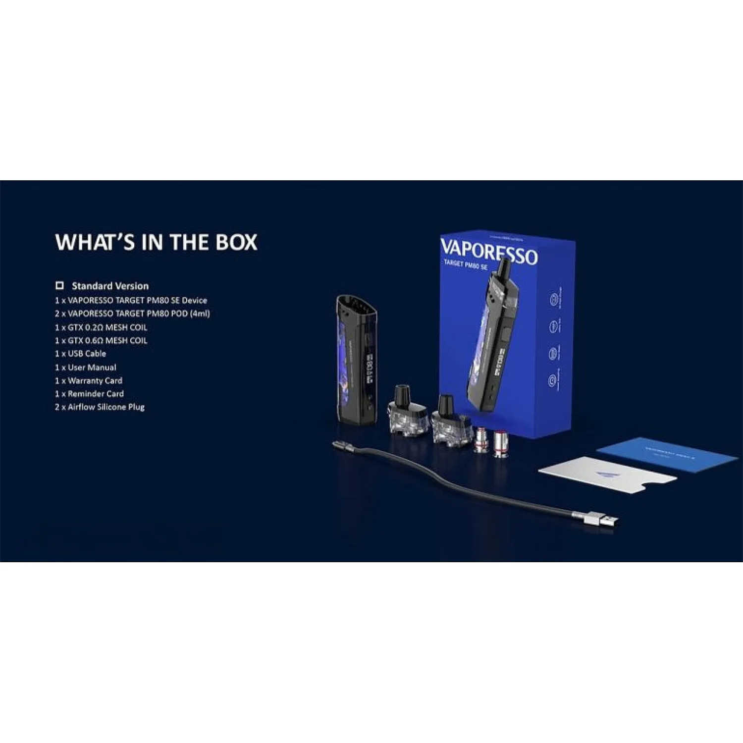 Vaporesso - Target Pm80 SE Pod Mod Elektronik Sigara Kit - En Uygun Fiyatlı Orijinal Ürün
