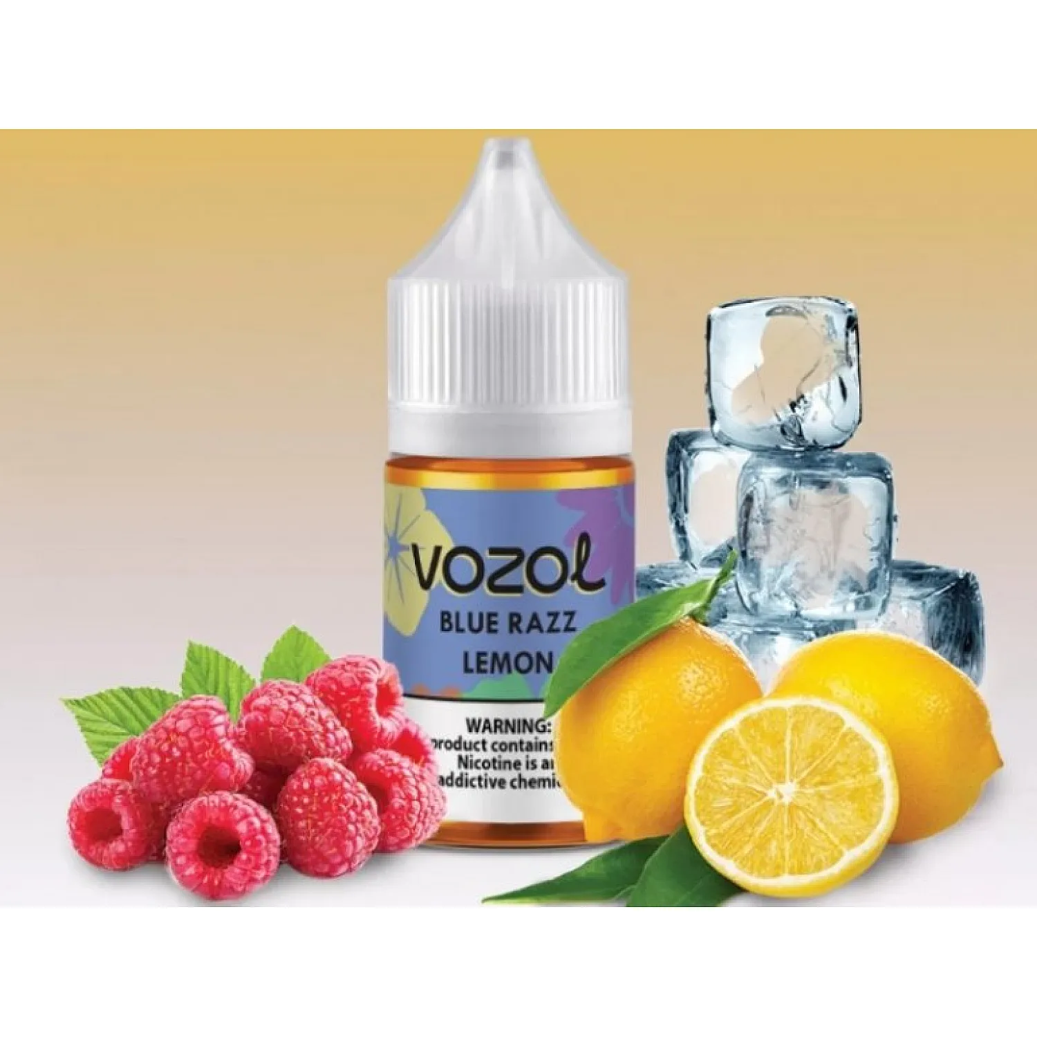 Vozol Bar - Blue Razz Lemon 30 ml Salt Likit - En Uygun Fiyatlı Orijinal Ürün