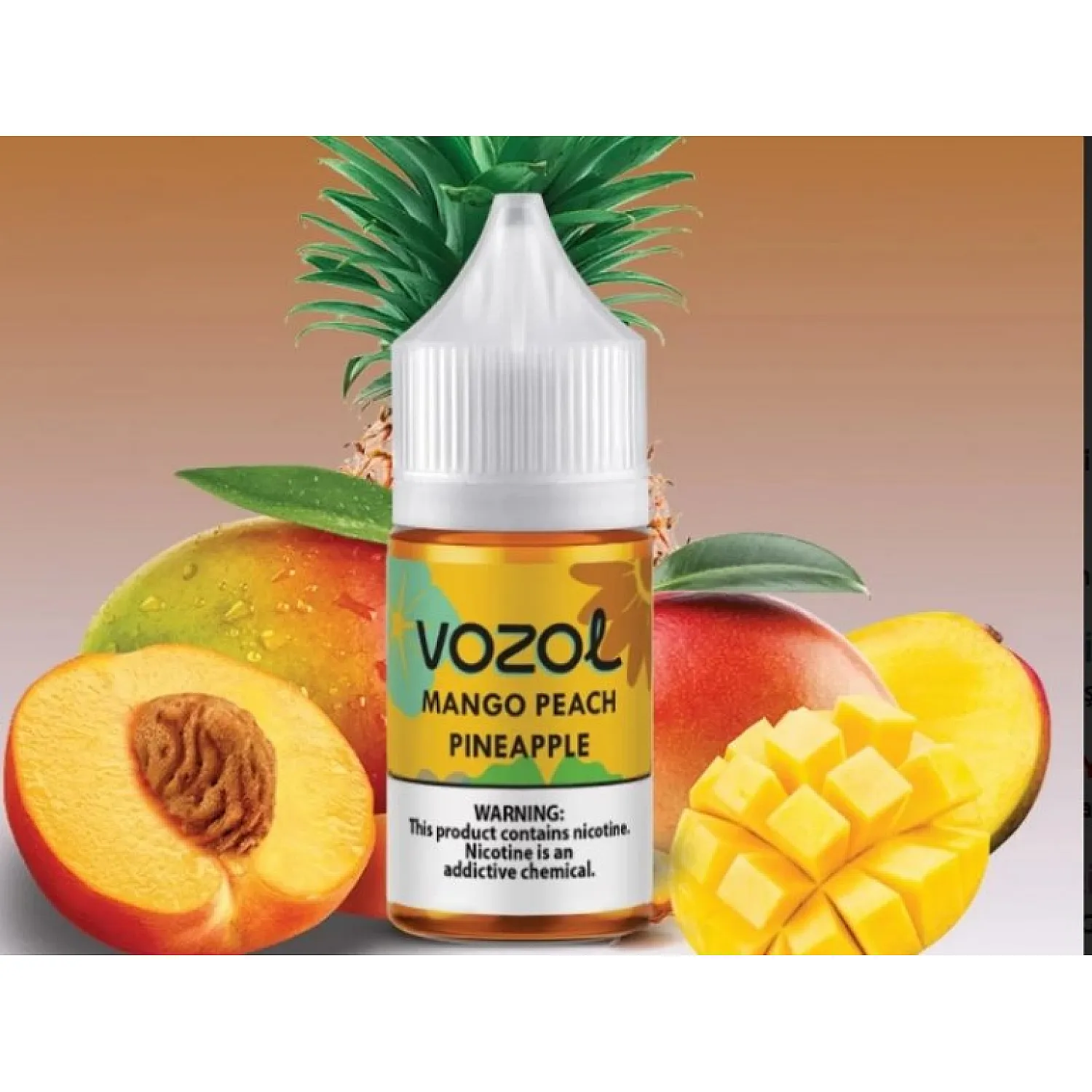 Vozol Bar - Mango Peach Pineapple 30 ml Salt Likit - En Uygun Fiyatlı Orijinal Ürün