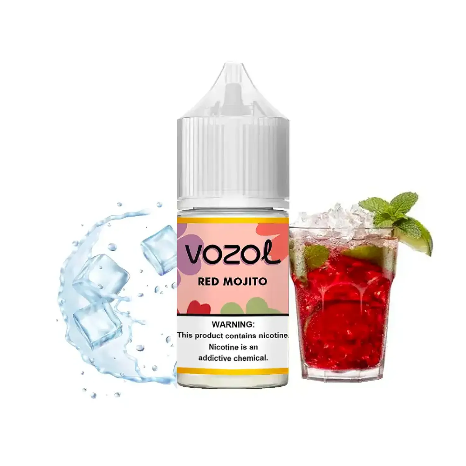 Vozol Bar - Red Mojito 30 ml Likit - En Uygun Fiyatlı Orijinal Ürün