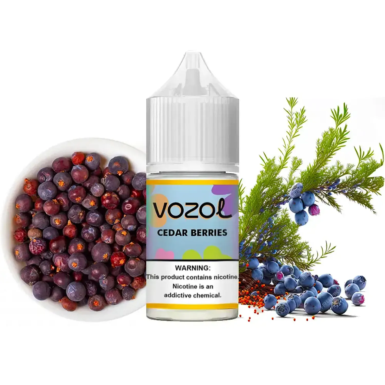 Vozol Bar - Cedar Berries 30 ml Salt Likit - En Uygun Fiyatlı Orijinal Ürün
