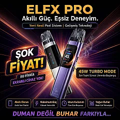 Elf Bar - ELFX PRO Pod Mod 1200 Mah Elektronik Sigara - En Uygun Fiyatlı Orijinal Ürün