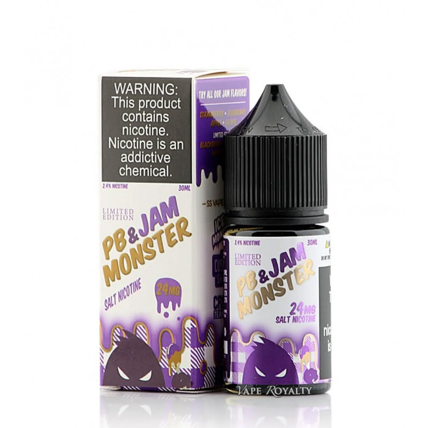 Jam Monster & PB - Grape 30 ml Premium Salt Likit - En Uygun Fiyatlı Orijinal Ürün