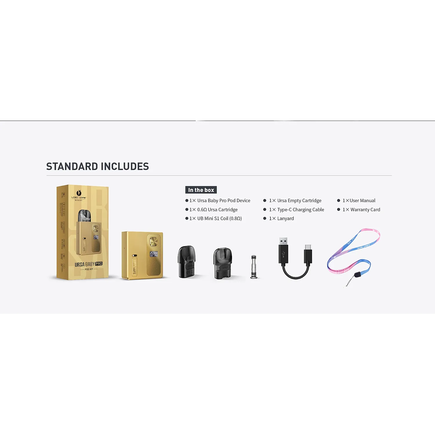 Lost Vape - Ursa Nano Baby Pro Pod Mod Elektronik Sigara - En Uygun Fiyatlı Orijinal Ürün