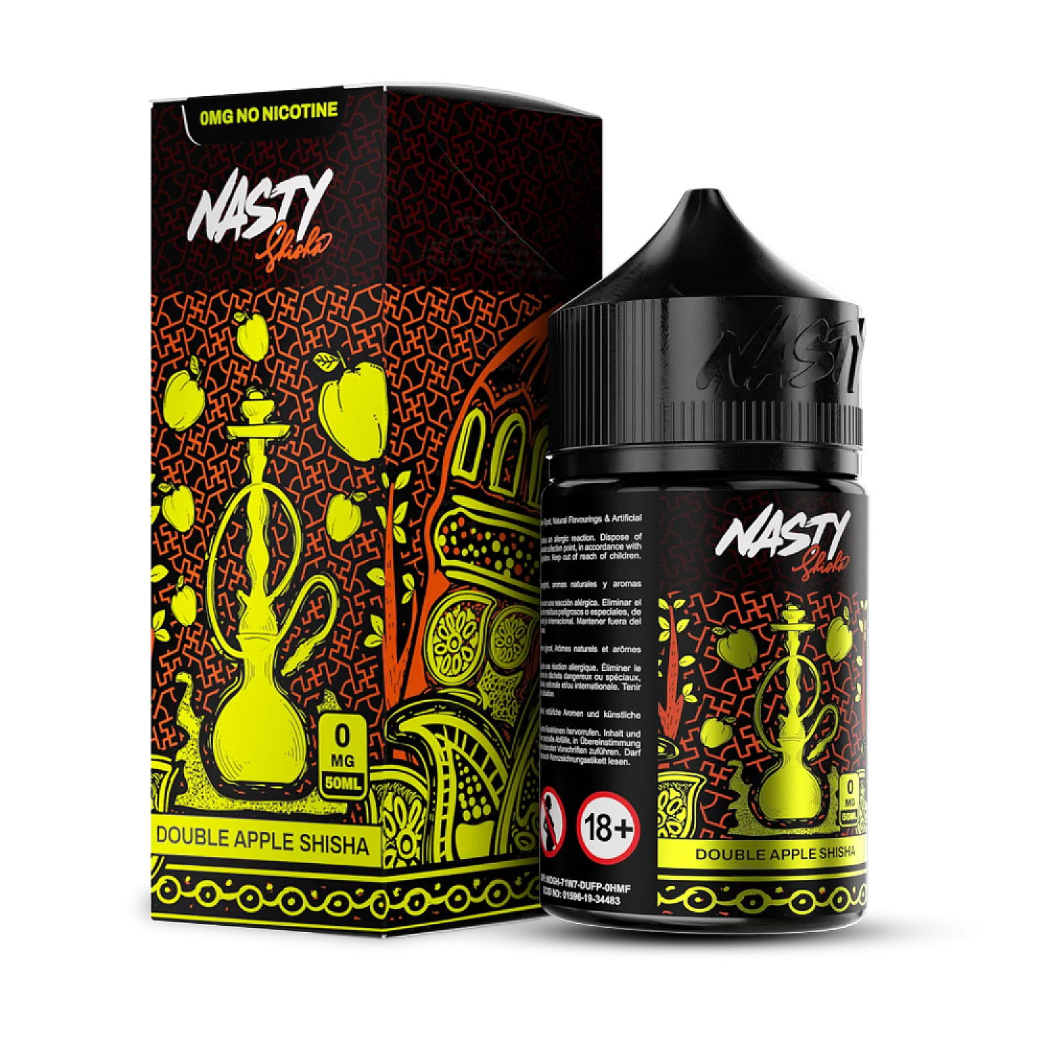 Nasty Juice - Shisha Double Apple 60 ml Premium Likit - En Uygun Fiyatlı Orijinal Ürün