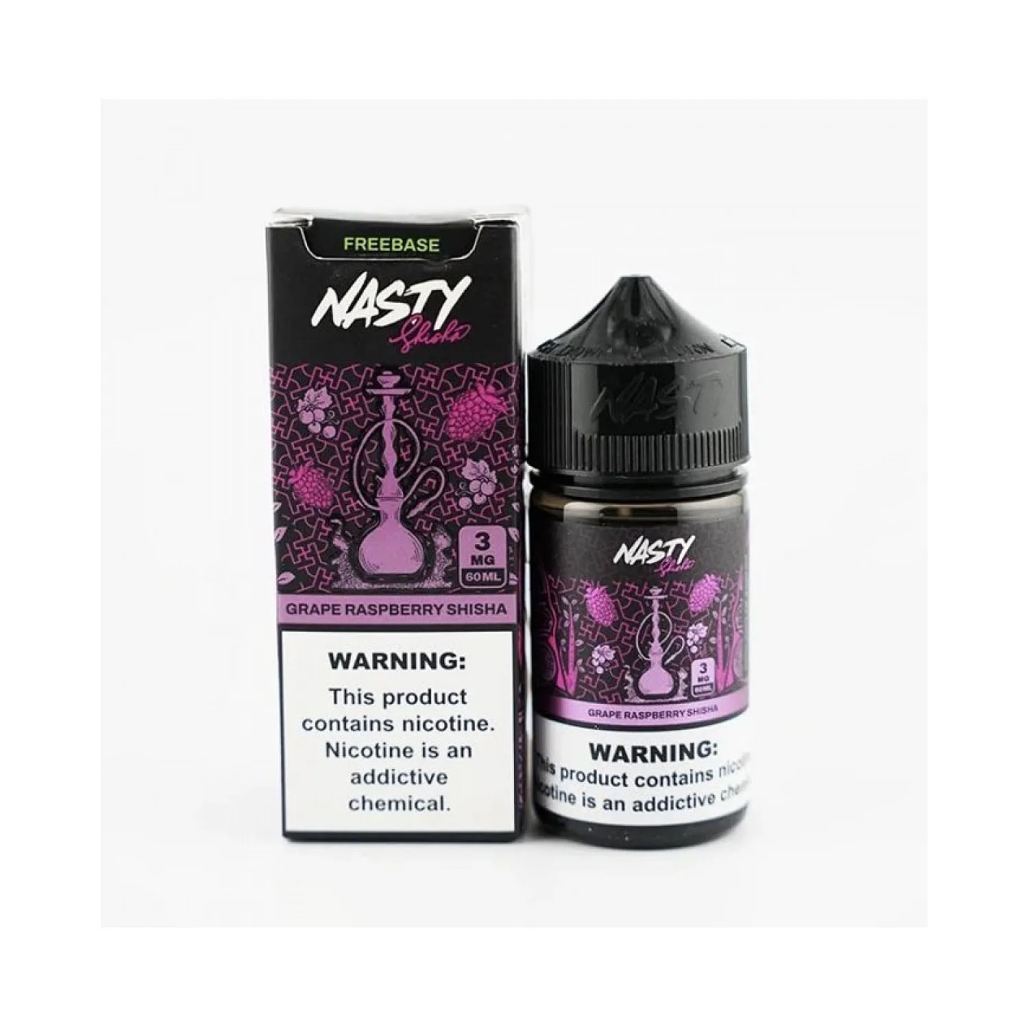 Nasty Juice - Shisha Grape Raspberry 60 ml Premium Likit