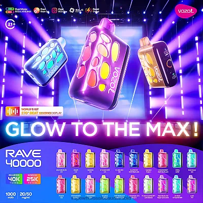 Vozol - Rave 40000 Puff Tek Kullanımlık Elektronik Sigara