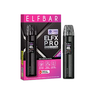 Elf Bar - ELFX PRO Black 