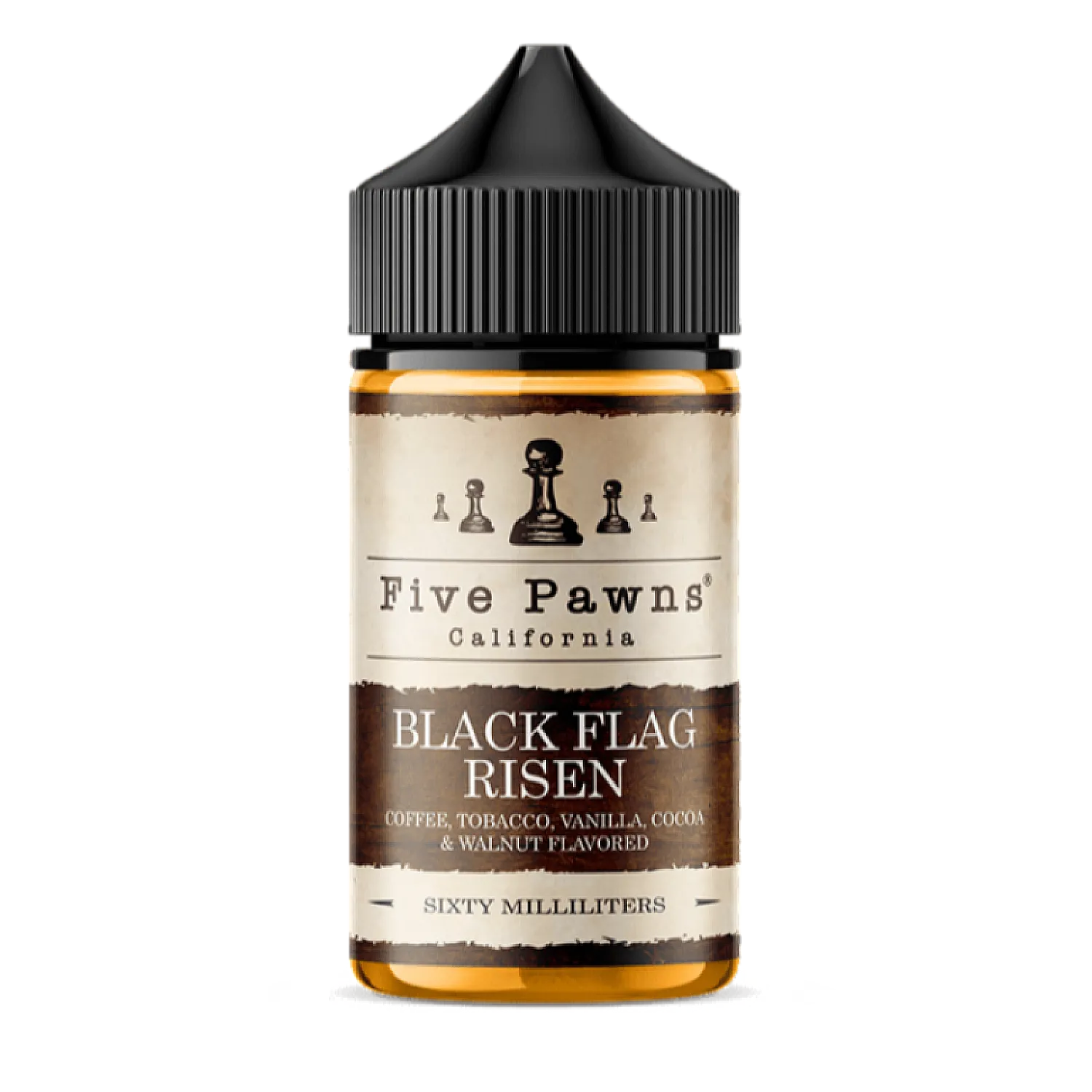 Five Pawns -  Black Flag Risen 60 ml Premium Likit - En Uygun Fiyatlı Orijinal Ürün