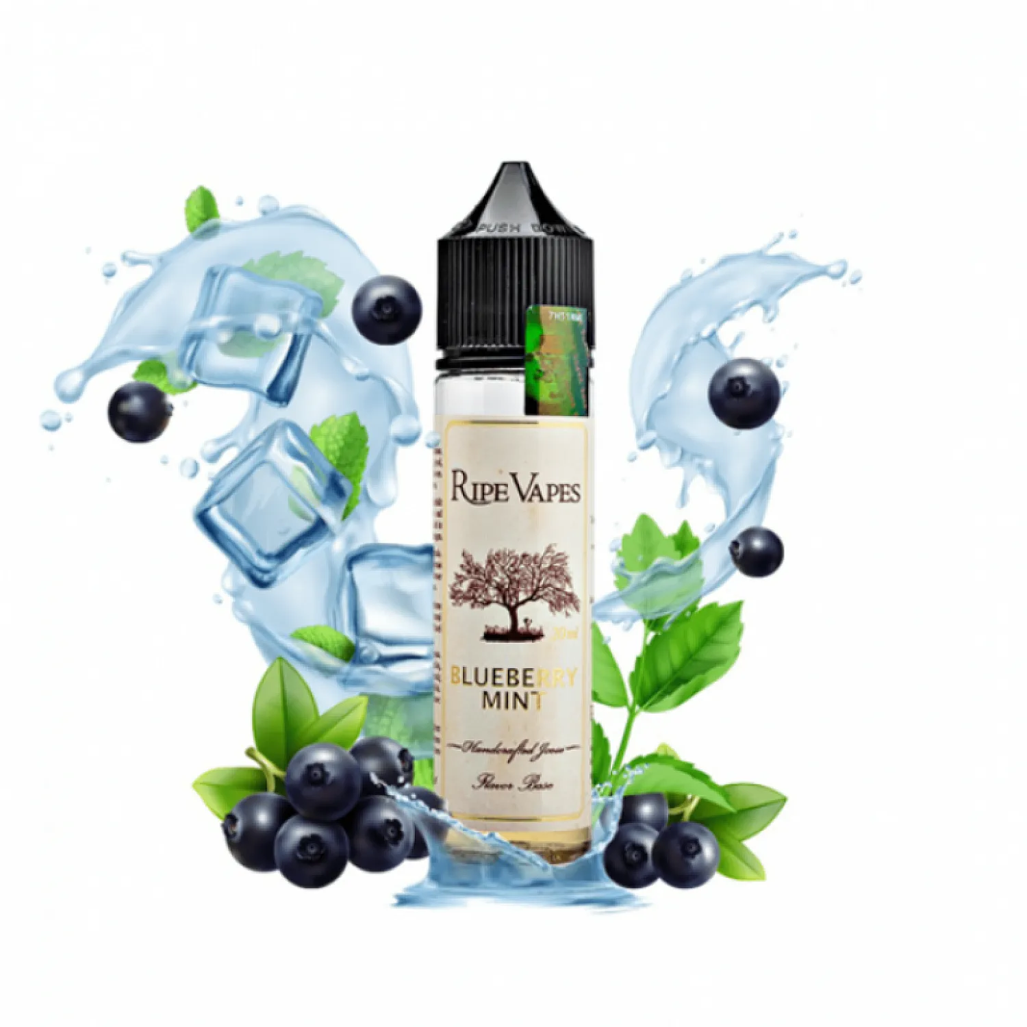 Ripe Vapes - Blueberry Mint 60 ml Premium Likit - En Uygun Fiyatlı Orijinal Ürün