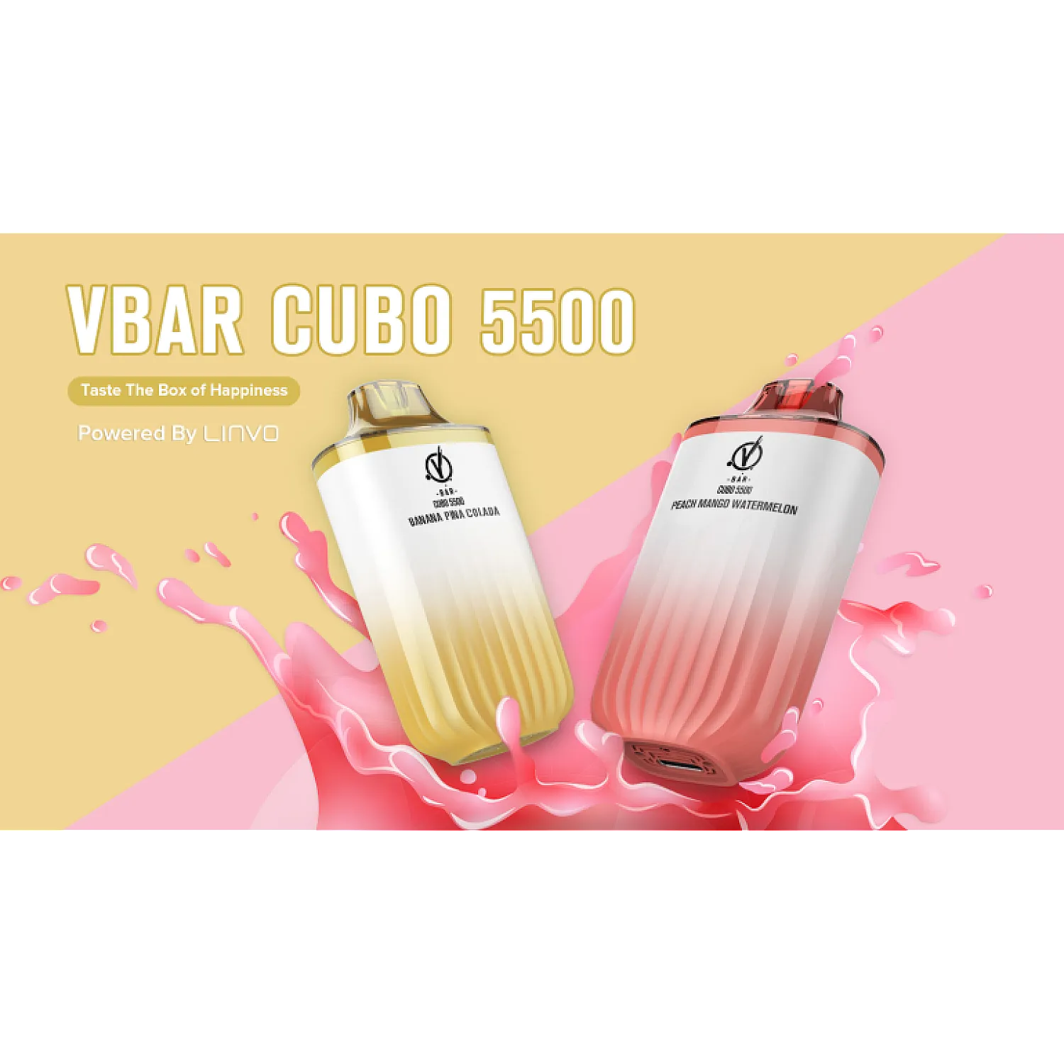 Vbar - Cubo 5500 Puff Tek Kullanımlık Şarj Edilebilen Elektronik Sigara - En Uygun Fiyatlı Orijinal Ürün