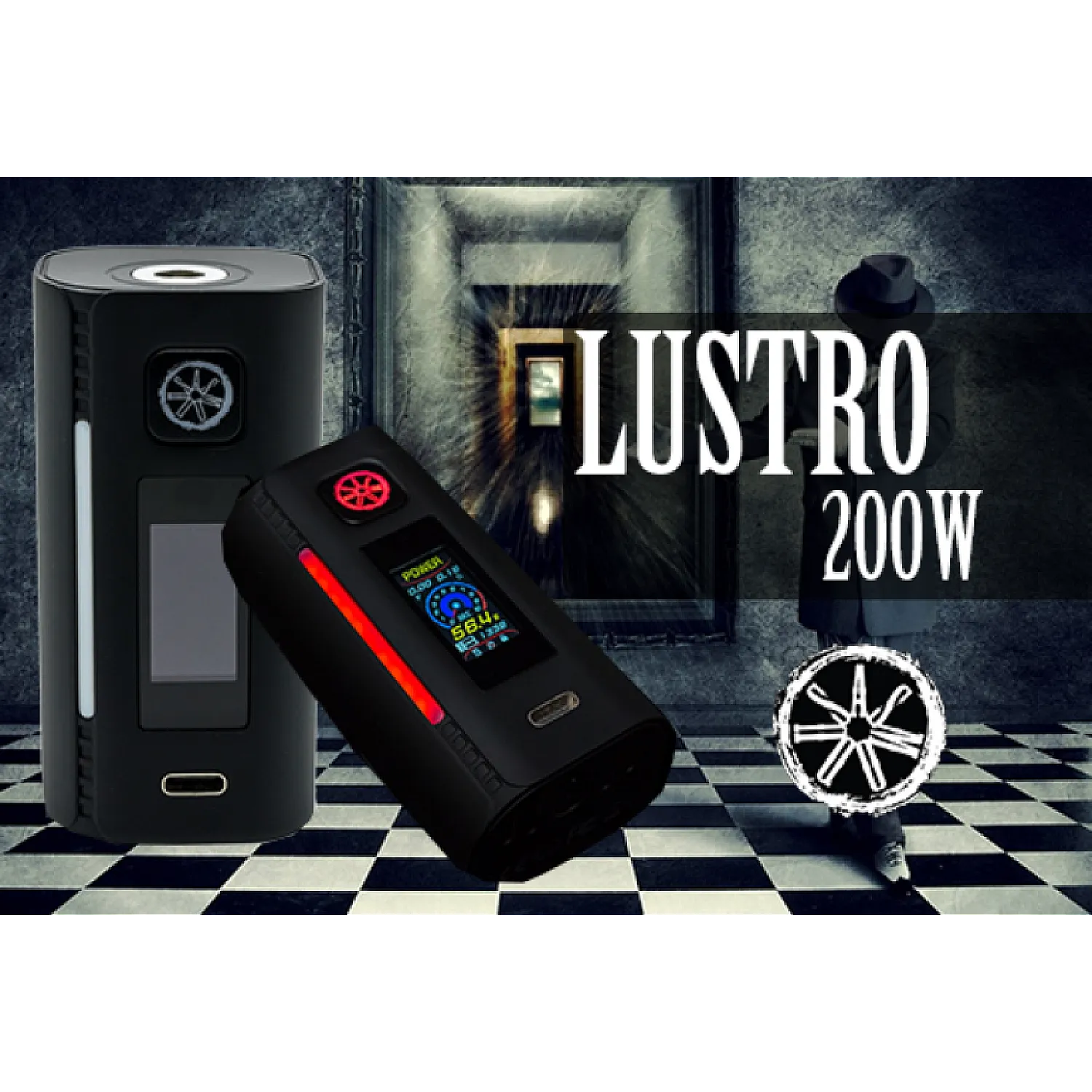 asMODus - Lustro 200W Box Elektronik Sigara Mod