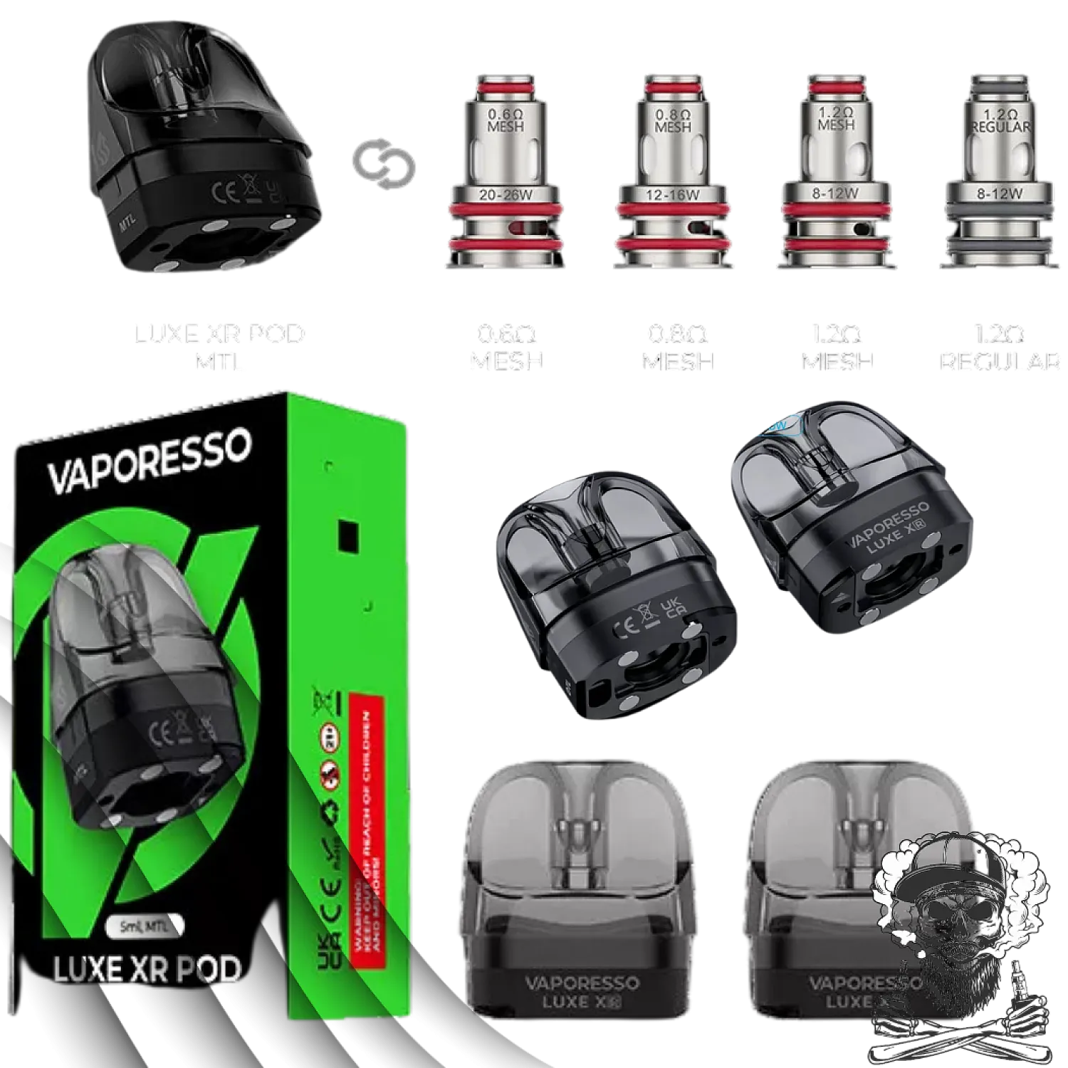 Vaporesso - Luxe XR Max Dolu Kartuş (2’li Paket) - En Uygun Fiyatlı Orijinal Ürün